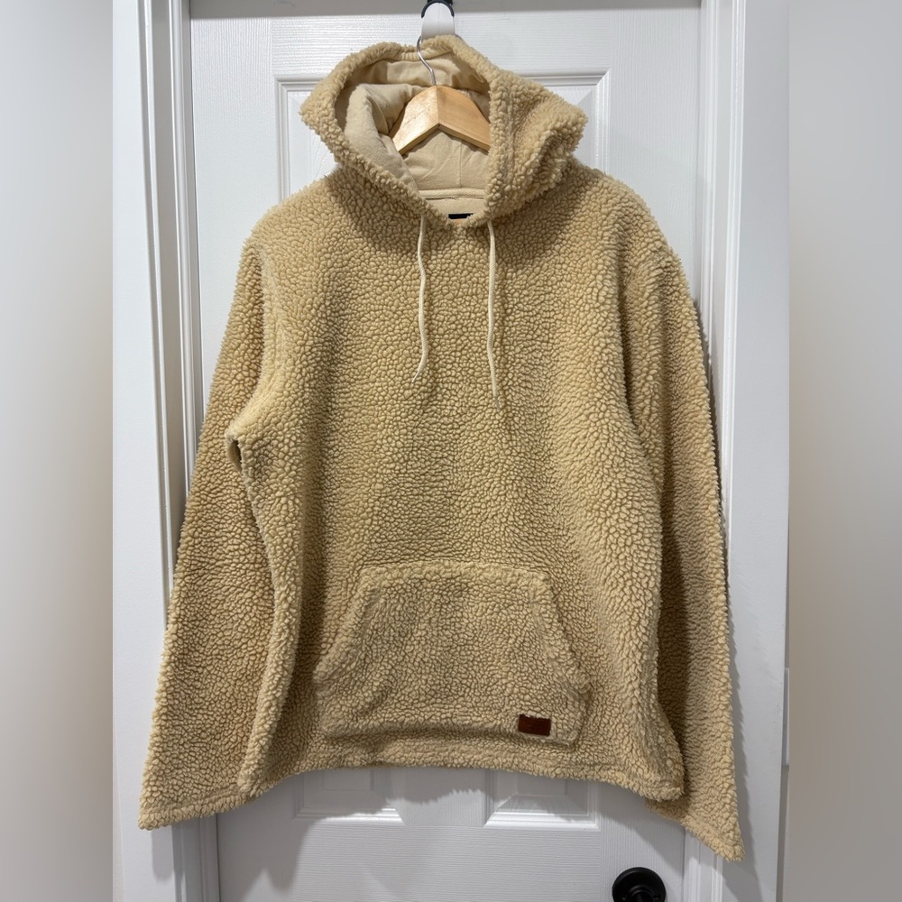 Brixton Sherpa Hoodie Fleece Pullover CLEAR OUT SALE